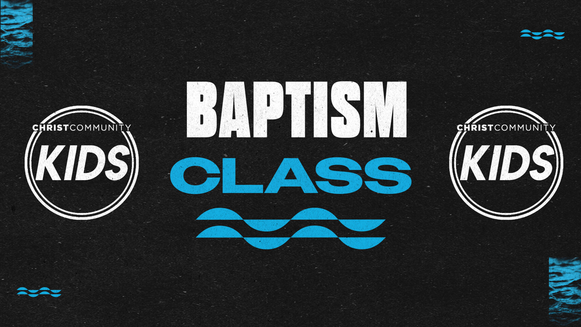 Kids Baptism Class