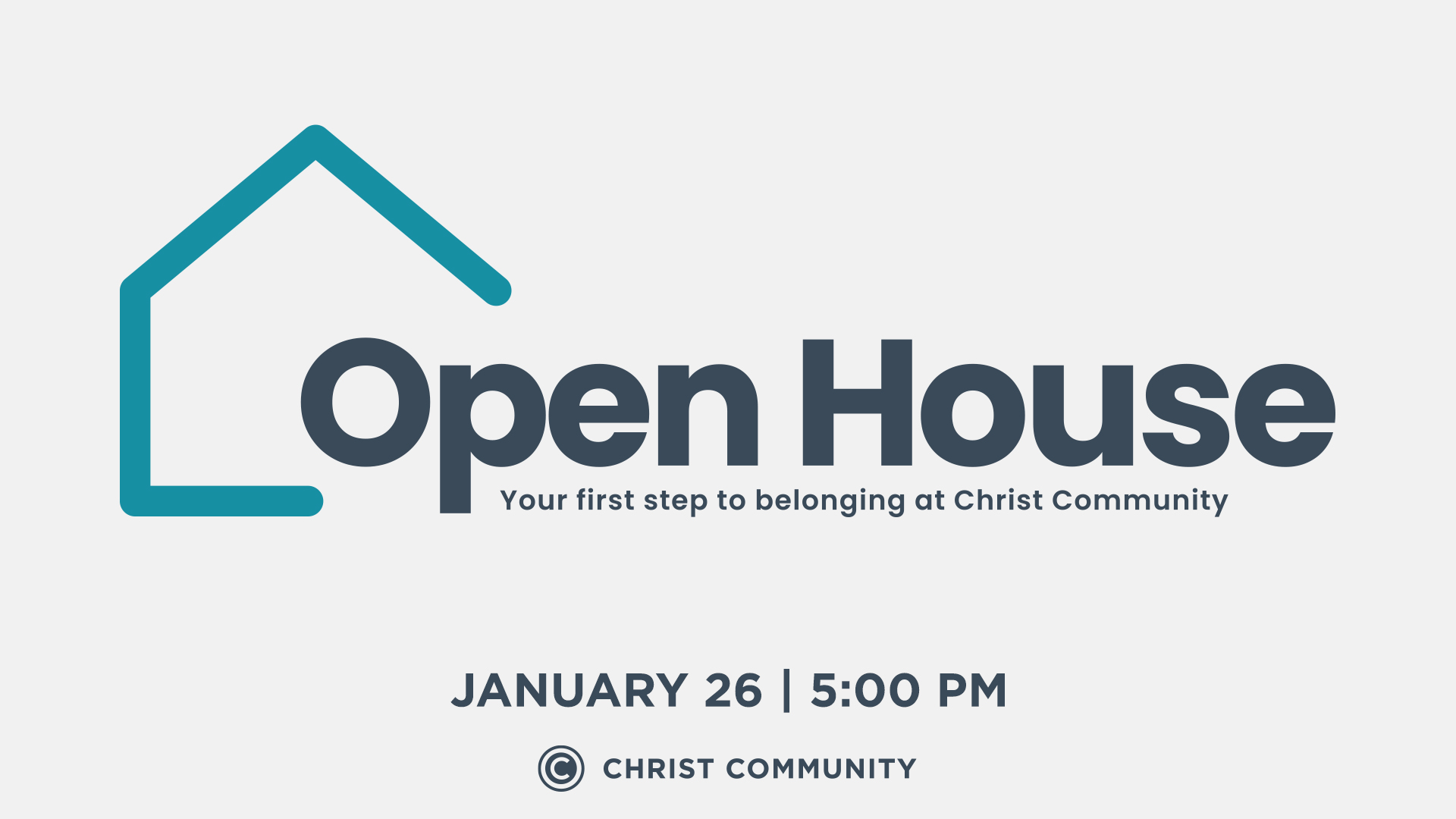 Open House – January 2025